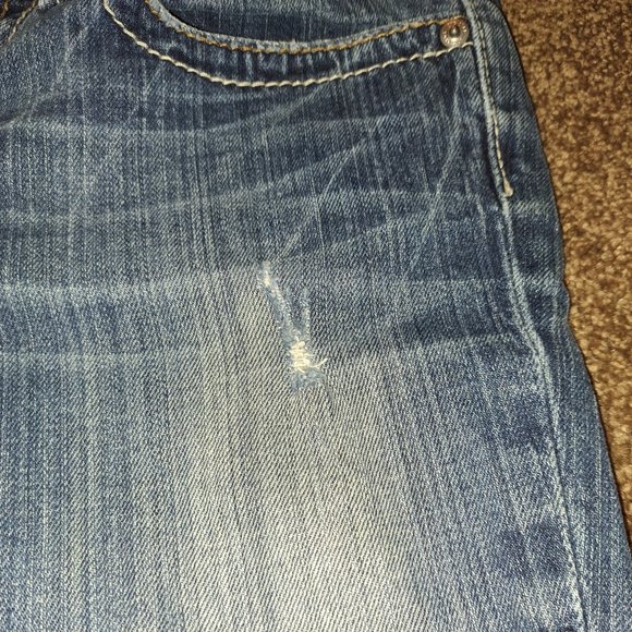 Big Star Women's Maddie Boot Cut Mid Rise Fit Distressed Jeans size 26 R - Picture 12 of 14